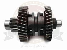 Вал КПП 157QMJ (ATV150) Т150 с шестернями (L=117mm) (промежуточный) Dingo н.о.