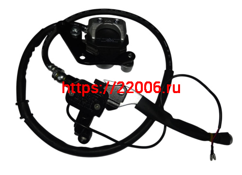 Гидравлика передняя в сборе скутер QUANTUM (046) Гидравлика передняя в сборе скутер QUANTUM (046)