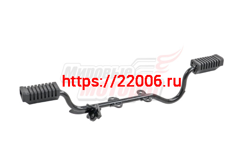 Подножки водителя Delta, Zodiak, ОВ-70 без боковой подставки (общ.длина 550 мм)