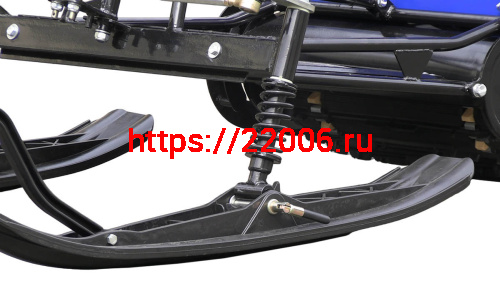 Мотобуксировщик компактный ЛИДЕР-СИГМА-2, 8+ л.с., с лыжным модулем, ВАРИАТОР TAV2-40 фото 3