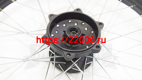 Обод 21" передний спицы, диск. тормоз 1,6-21 (ПИТ-БАЙК250) TTR250 ось 12мм, 6 отв, 36Н фото 4 Обод 21" передний спицы, диск. тормоз 1,6-21 (ПИТ-БАЙК250) TTR250 ось 12мм, 6 отв, 36Н фото 4