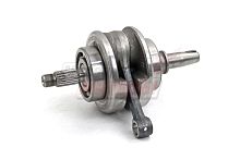 Коленвал CB125 одинаковые щеки (шатун 141мм, p15mm)