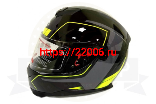 Шлем интеграл COBRA JK318, черный/зеленый(1), черный/красный(5), с очками, размеры M фото 4 Шлем интеграл COBRA JK318, черный/зеленый(1), черный/красный(5), с очками, размеры M фото 4