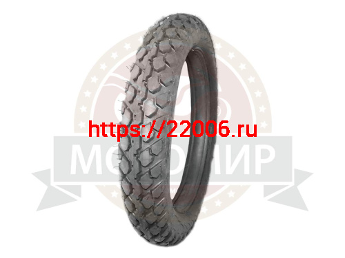 Покрышка  ПетроШина 18" К-124, 3.75-18 (100/90-18) с камерой, Иж Ёлочка фото 2