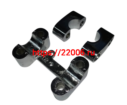 Держатель руля скутер VEKTOR (1500082060+1500082061+1500082062)