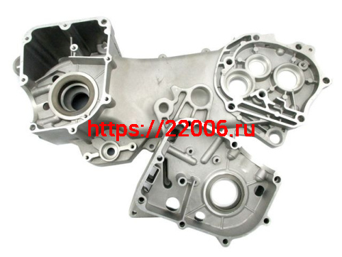 Картер двигателя 50 сс 139QMB левый и правый под 12" колесо Картер двигателя 50 сс 139QMB левый и правый под 12" колесо