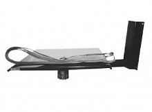 Подставка ТВ ПТВ-01-01 серая одноколенная