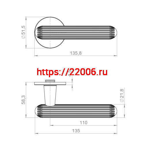 Ручка Armadillo (Армадилло) раздельная R.YM.ECLAIR FSG-39 флор. золото фото 5 Ручка Armadillo (Армадилло) раздельная R.YM.ECLAIR FSG-39 флор. золото фото 5