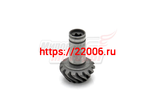 Шестерня ведущая коническая редуктора мотокосы (под 7 шлицов)