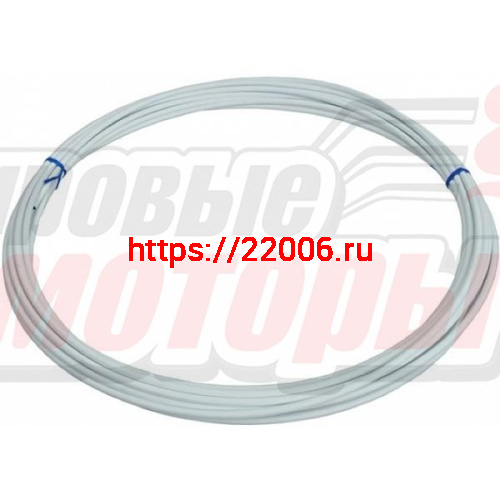 Оплетка троса тормоза Вело 5мм (метражом) Белая