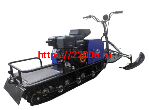 Мотобуксировщик с лыжным модулем 20 л.с., С РЕВЕРСОМ ЛИДЕР-3-4Т-20АП LONG,  РЫЧАЖНЫЙ  МОДУЛЬ фото 2