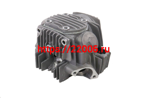 Головка цилиндра Delta, Zodiak, OB-70 в сборе 50мм (100см3) СЕРЕБРИСТАЯ