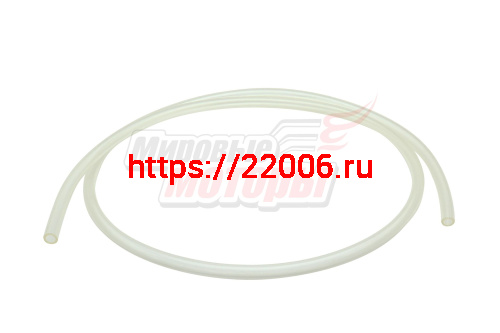 Бензошланг СИЛИКОН 7*10мм (1м) ПРОЗРАЧНЫЙ