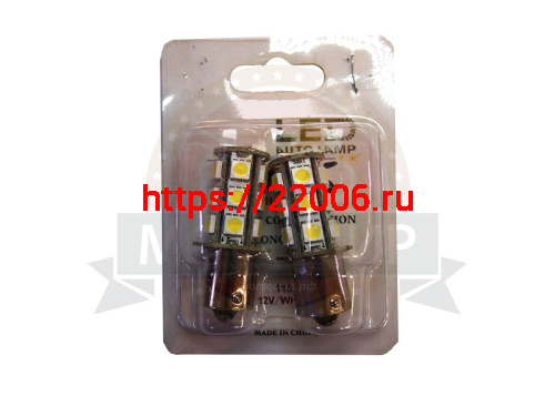 Лампа светодиодная (LED) 12V T25 (ВА15S) 18SMD P21W 1156 1-конт, белая Лампа светодиодная (LED) 12V T25 (ВА15S) 18SMD P21W 1156 1-конт, белая