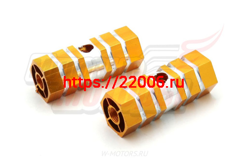 Пеги алюминиевые для трюковых самокатов 25х60мм (пара)(разные цвета) фото 3 Пеги алюминиевые для трюковых самокатов 25х60мм (пара)(разные цвета) фото 3