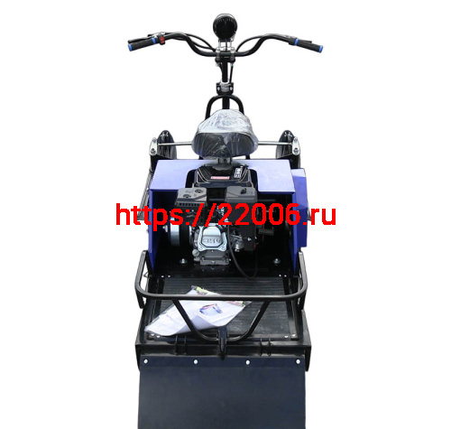 Мотобуксировщик компактный ЛИДЕР-СИГМА-2К, 8+ л.с., с лыжным модулем, ВАРИАТОР TAV2-40 фото 5