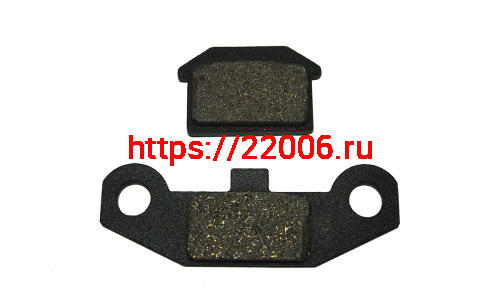 Колодки тормозные дисковые перед. ATV WILD (606357) (НАБОР)