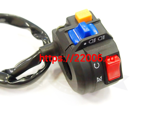 Переключатель DINGO Т150 левый, в сборе (Пр) фото 2 Переключатель DINGO Т150 левый, в сборе (Пр) фото 2