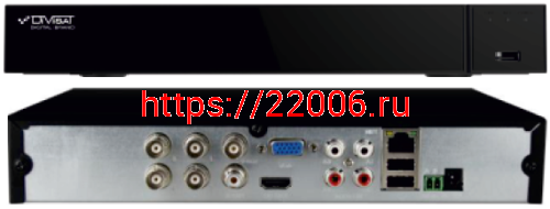 DVR-4725-N 4-х канальный цифровой гибридный видеорегистратор(10 шт/к) DVR-4725-N 4-х канальный цифровой гибридный видеорегистратор(10 шт/к)