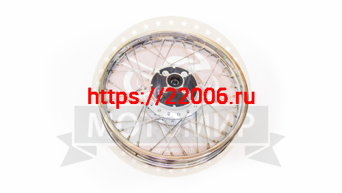 Обод 17'' задний спицы, диск. тормоз Racer RC250GY-C2 PANTHER в сборе