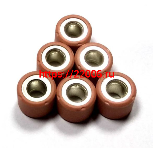 Ролики вариатора (комплект 6 штук) 15*12 6 грамм Yamaha, Stels Ролики вариатора (комплект 6 штук) 15*12 6 грамм Yamaha, Stels