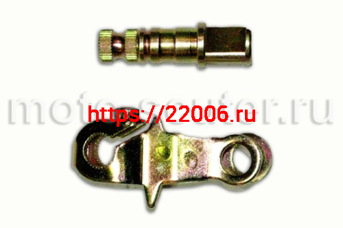 Рычаг заднего тормоза с валом 139QMВ 50сс Рычаг заднего тормоза с валом 139QMВ 50сс