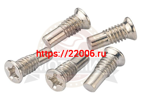 Шипы на педали хромированные, (1 компл).-10 шт U-Pins