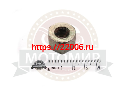 Гайка задней оси Иж ИЖГ-105 (М16*1.5мм) (лев. резьба)